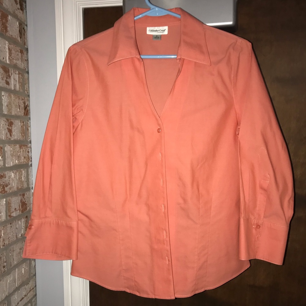 Coldwater Creek 100% Cotton Dress Shirt
